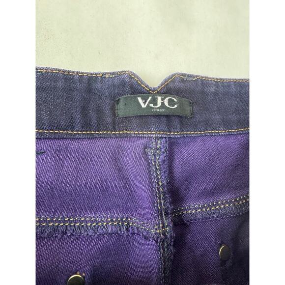 Versace Jeans Couture Men's Designer Mid Rise Straight Jeans Slim Logo 32*34 - Picture 8 of 12